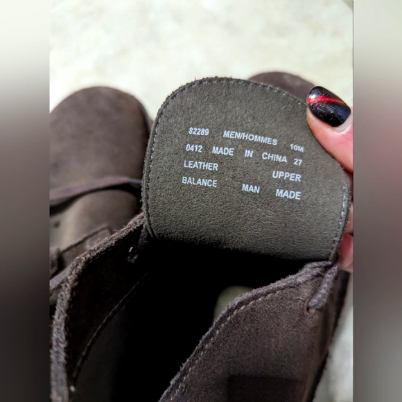 Clarks Desert Boots Size 10 black - Picture 3 of 3